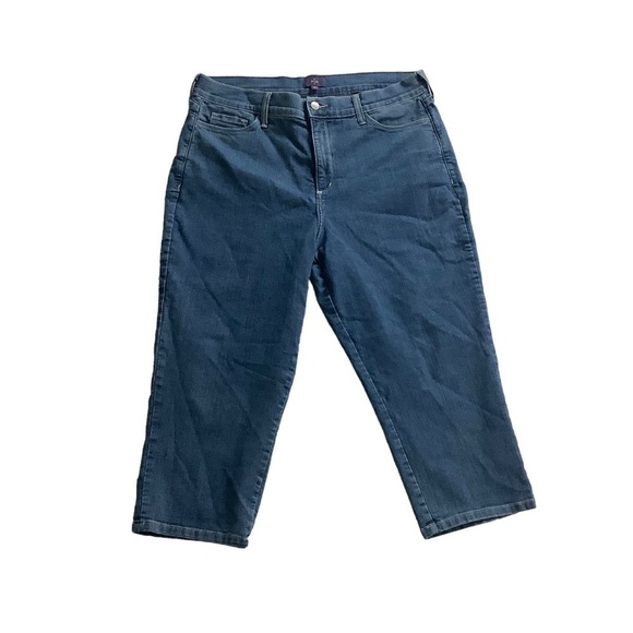 NYDJ Denim - NYJD Jeans Sz 16 Cropped Blue